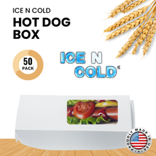 Load image into Gallery viewer, Regular Hot Dog Clamshell Containers