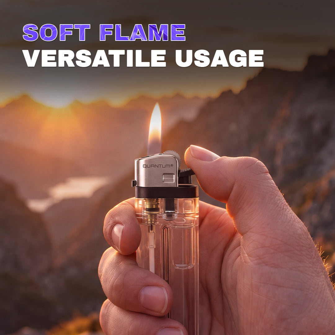 Disposable Lighters (50pk to 1000pk) | QUANTUM® | Bonus 5pk on 50 & 100 ICE N COLD®