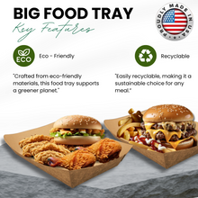 Load image into Gallery viewer, XL Kraft Paper Food Boat
