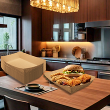 Load image into Gallery viewer, XL Kraft Paper Food Boat