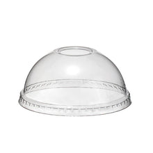 Load image into Gallery viewer, Clear Dome Lids with Straw Cut, 1000ct
