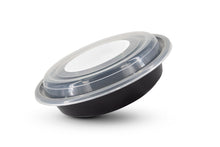 Load image into Gallery viewer, Take Out Containers with Lid - Round - 16oz (50-Pack)
