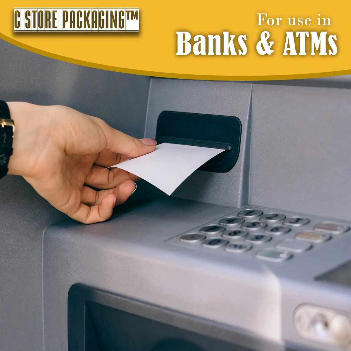 Thermal Paper - POS Receipt Paper Rolls - Credit Card Receipt Paper Jay's Import & Export