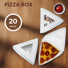Load image into Gallery viewer, Individual Slice Pizza Box with window