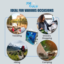 Load image into Gallery viewer, ICE N COLD® Large Insulated Cooler Bags - Thermal Bags holds up to 35 lbs - Available in multiple quantities