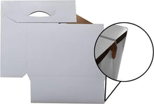 Load image into Gallery viewer, 6pk Cardboard Bottle Holder White| Fits 12-16oz bottles