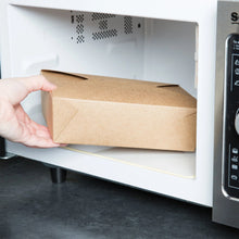 Load image into Gallery viewer, Kraft Folded Burger & Food Box (68oz) - 20 Count