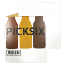 Load image into Gallery viewer, C-Store Packaging | Pick Six Bottles Cardboard 6 Pack Bottle Carrier