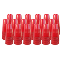 Load image into Gallery viewer, C-Store Packaging | Red Disposable Plastic Cups