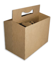 Load image into Gallery viewer, Cardboard Carrier | Kraft 12oz Bottle Carrier