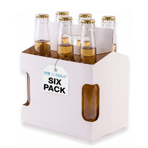 6-Pack Cardboard Bottle Holders