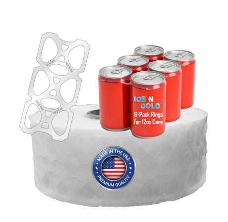 Can Rings 6 Pack - Universal Fit for 12oz Cans