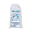 10lb Ice Bags with Cotton String Drawstring – 41 Micron Heavy Duty Commercial Food Grade LDPE, BPA-Free, Freezer Safe Plastic, 11" x 19", UPC Barcode & Store ID, Bolsas Hielo, Bolsas Para Hielo, Ice Cube Machine Storage Bag – Wholesale ICE N COLD®