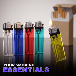Disposable Lighters (50pk to 1000pk) | QUANTUM® | Bonus 5pk on 50 & 100 ICE N COLD®