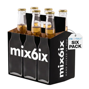 6pk Cardboard Carrier (X-Ray) 12oz Bottles & Cans | Made In USA ICE N COLD®