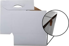 Load image into Gallery viewer, Cardboard Carrier | White Cardboard 12oz Bottle Carrier | 6 Pack
