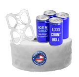 ICE N COLD® Four Pack Rings | 1000ct Roll