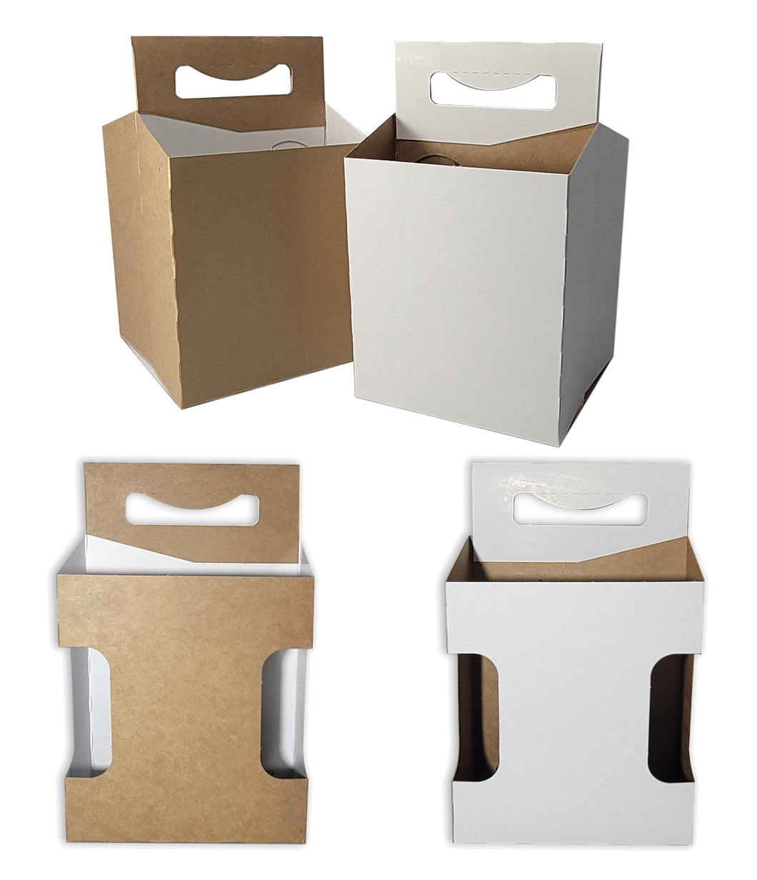 4pk Cardboard Carrier | 12oz Bottle Carrier | Variety Pack