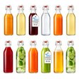 Glass Swing Top Bottles | Perfect for Limoncello, Syrups, Oils, Vinegar, Beverages | Airtight Reusable Glass Bottles | Available Various Sizes ICE N COLD®