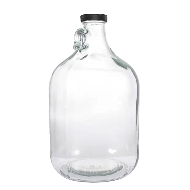 Oversized XL Glass Swear Jar with Lid, 5.2 Liter Money Saving Bank for Adults, Coin Collection Container (X-Large)