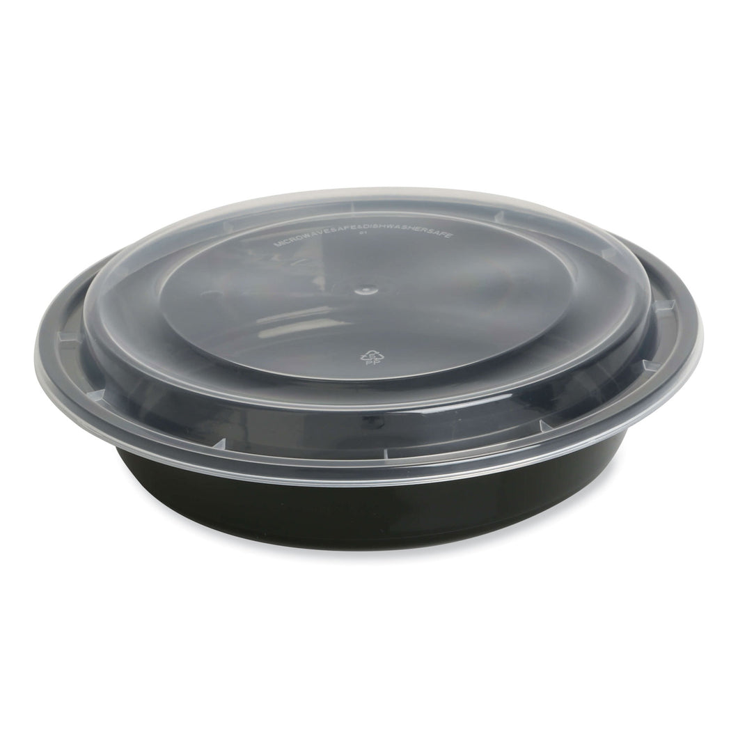 Take Out Containers with Lid - Round - 48oz (50-Pack)