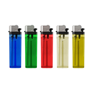 Solar Lite® Clear Lighters | 50ct | Bonus Free 5-Pack lighters Included with Every 50pk Purchase. ICE N COLD®