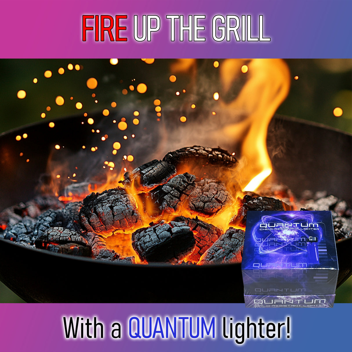 Quantum® Clear Lighters | 50ct | Bonus Free 5-Pack lighters Included with Every 50pk Purchase.