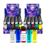 Quantum® Clear Lighters | 50ct | Bonus Free 5-Pack lighters Included with Every 50pk Purchase.