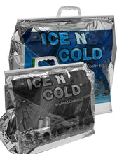 Load image into Gallery viewer, ICE N COLD XL Insulated Cooler Bags - Thermal Bags holds up to 40 lbs - Available in multiple quantities
