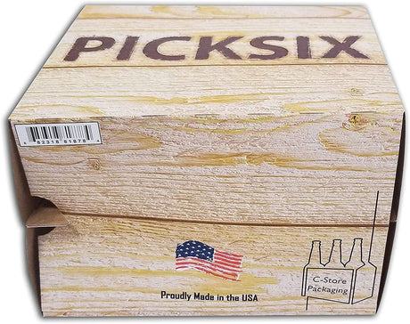 Cardboard Carrier | Pick Six Crate 12oz Bottle Carrier