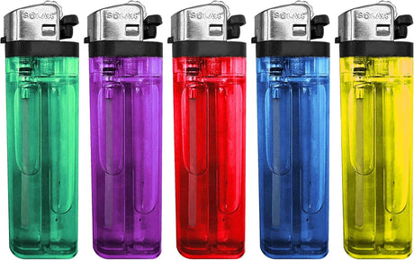Solar/Solar Lite® Clear Lighters | 1000ct | Bonus FREE 50pk included with 1000ct Lighters