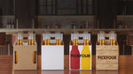 4pk Cardboard Carrier (White PickFour) - 12oz Bottles & Cans