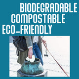 ICE N COLD Presents Premium Flushable and Biodegradable Dog Poop Bags by Proudly