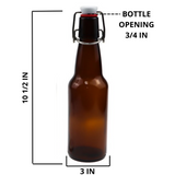 Jay's Import & Export | 16-20oz Amber Growler