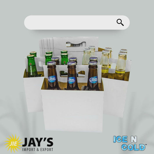 Jay's Import & Export | 6 Pack Cardboard Carriers