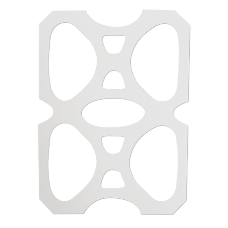 C-Store Packaging - 4-Pack Rings - Plastic Four Pack Rings