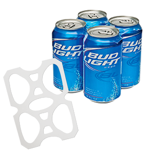 C-Store Packaging - 4-Pack Rings - Plastic Four Pack Rings