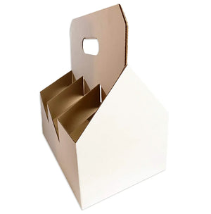 C-Store Packaging | 6-Pack Wine Cardboard Carrier 