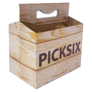 C-Store Packaging | Pick Six Crate 6 Pack Cardboard Carrier