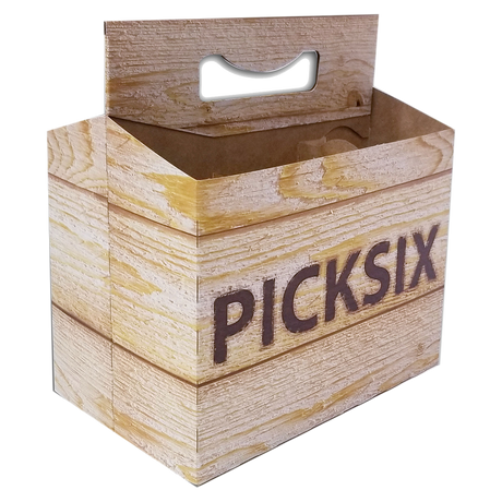 C-Store Packaging | Pick Six Crate 6 Pack Cardboard Carrier