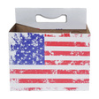 C-Store Packaging - American Flag Cardboard  Carrier