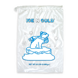 C-Store Packaging - Ice N Cold Drawstring Ice Bag