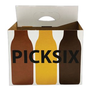C-Store Packaging | Pick Six Bottles Cardboard 6 Pack Bottle Carrier