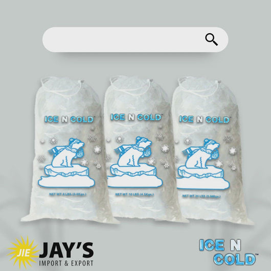 Jay's Import & Export | Drawstring Ice Bags